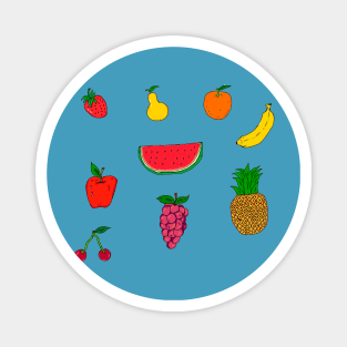 fruits healthy Magnet